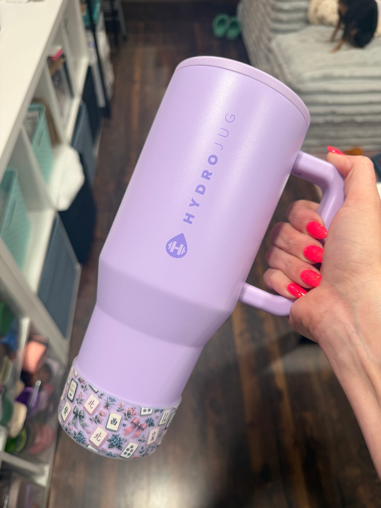 Mahjong CLEAR - 3D Silicone Tumbler Boot