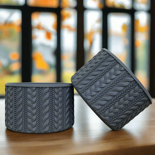 Charcoal SWEATER Silicone Tumbler Boot