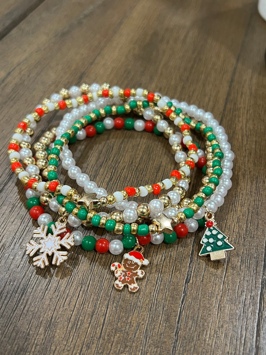 Christmas Tumbler Charm Stacks