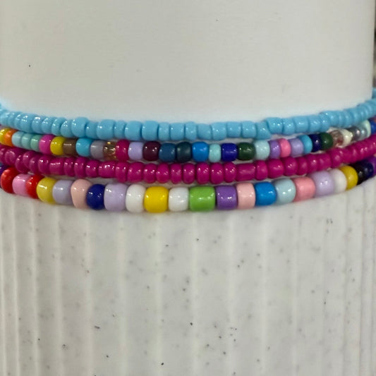 Rainbow Mini - Tumbler Bracelet Stacks