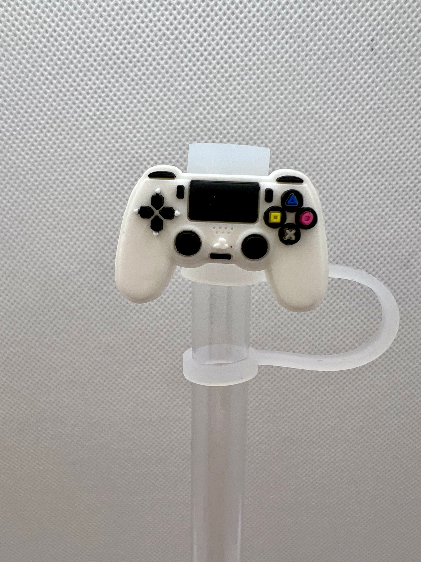 Playstation Silicone Straw Topper 10mm