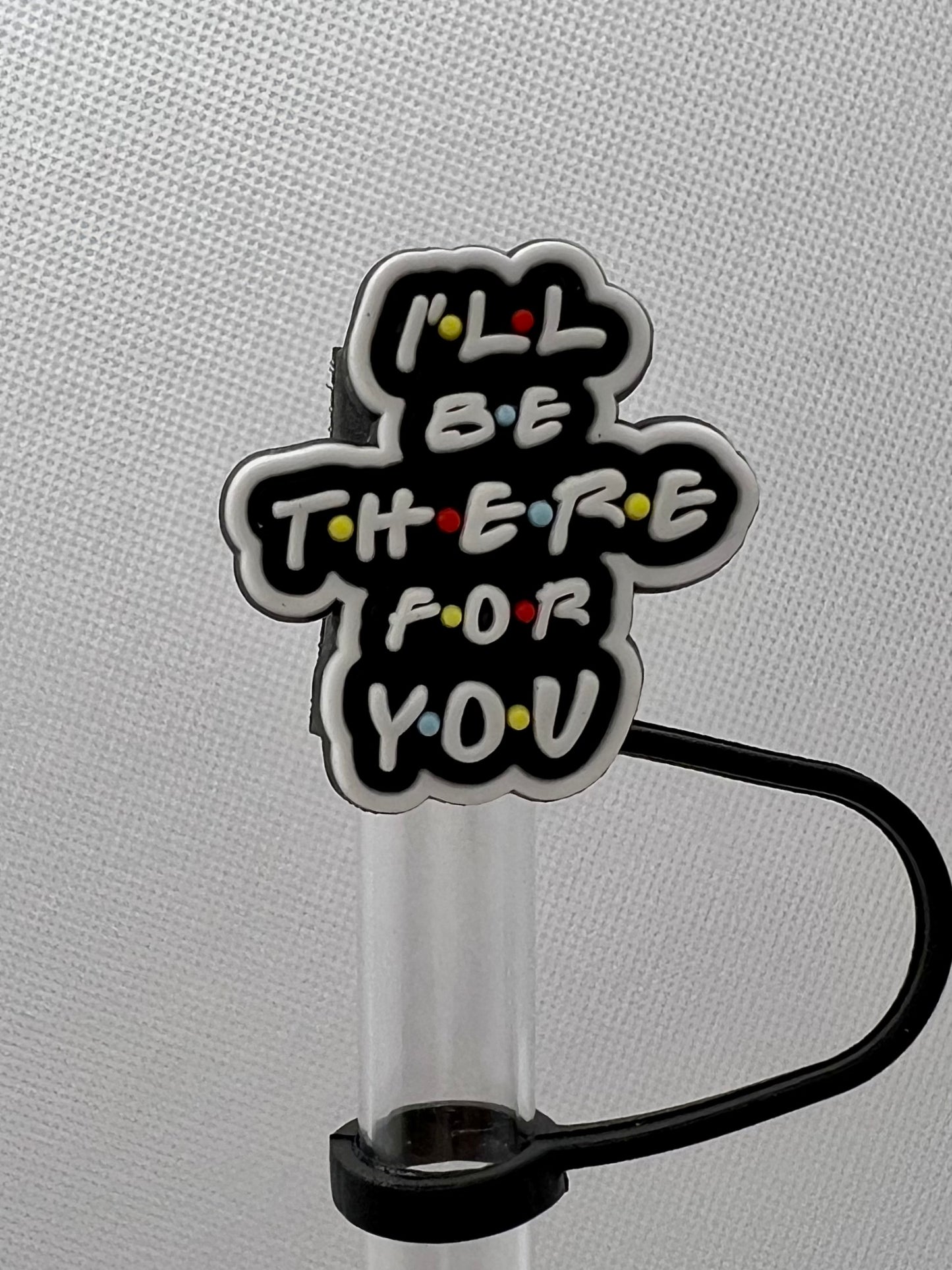 There For You Silicone Straw Topper 10mm