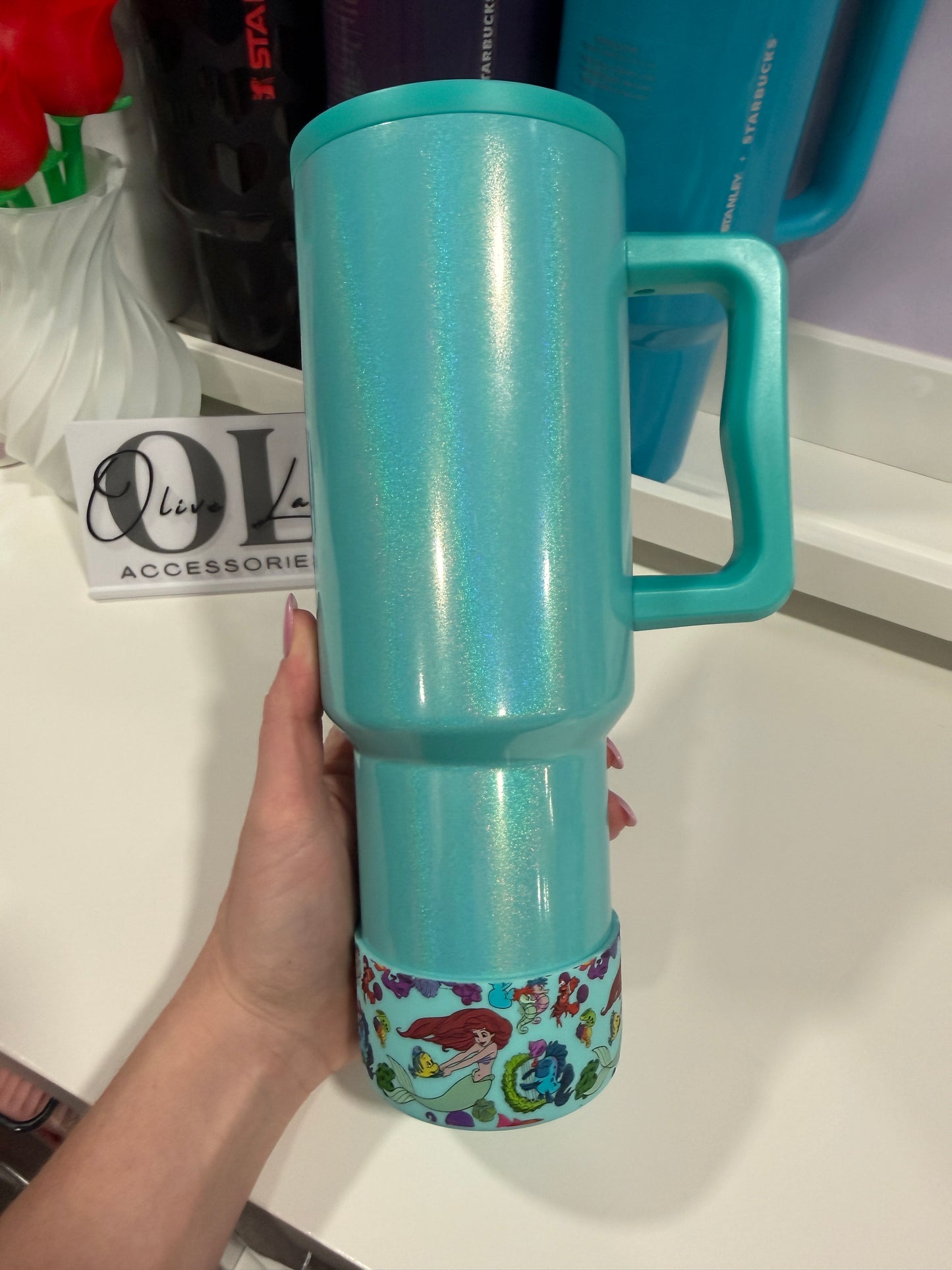 Under The Sea Silicone Tumbler Boot