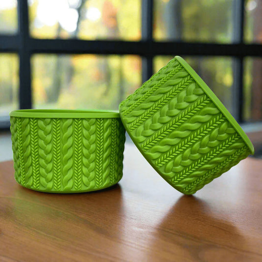 Divine Green SWEATER Silicone Tumbler Boot