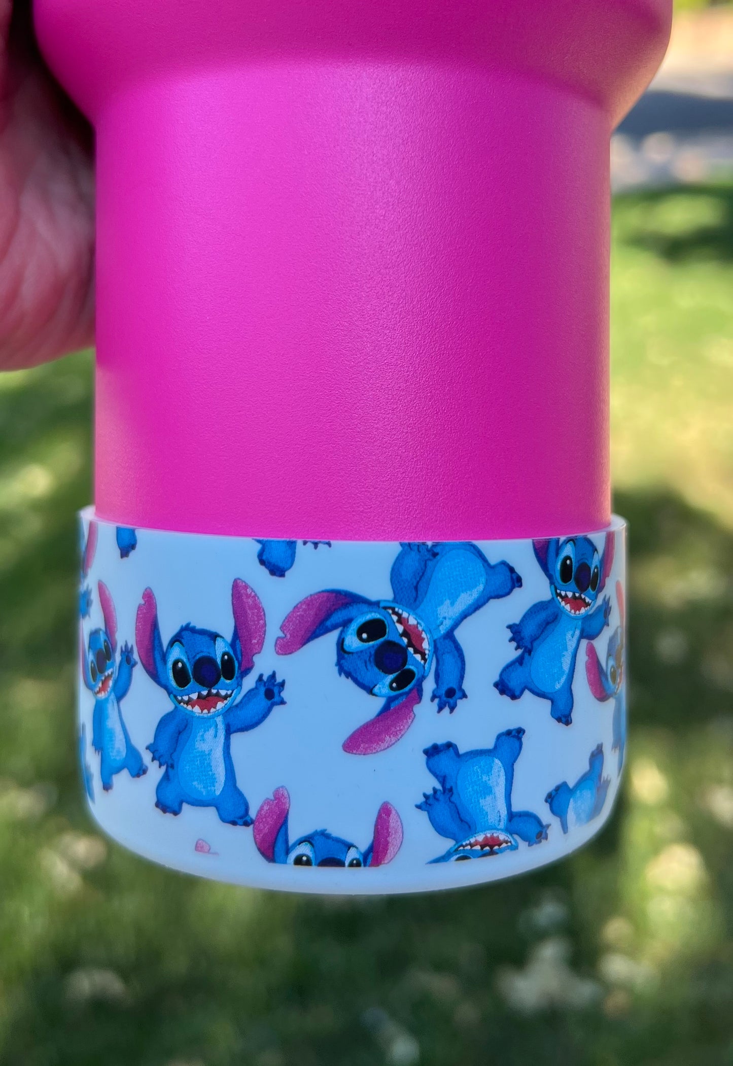 Wild One BLUE Silicone Tumbler Boot