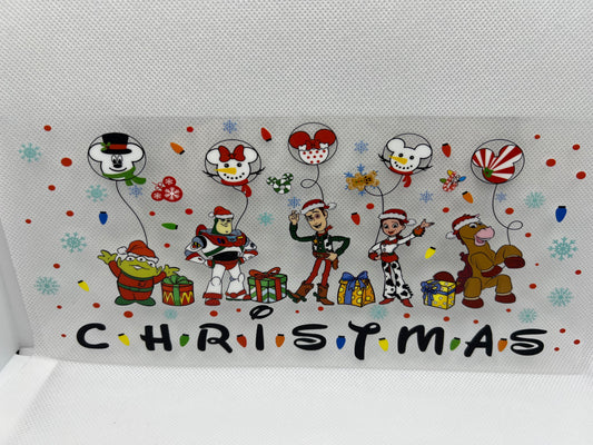 Christmas Toys UV DTF Wrap Decal