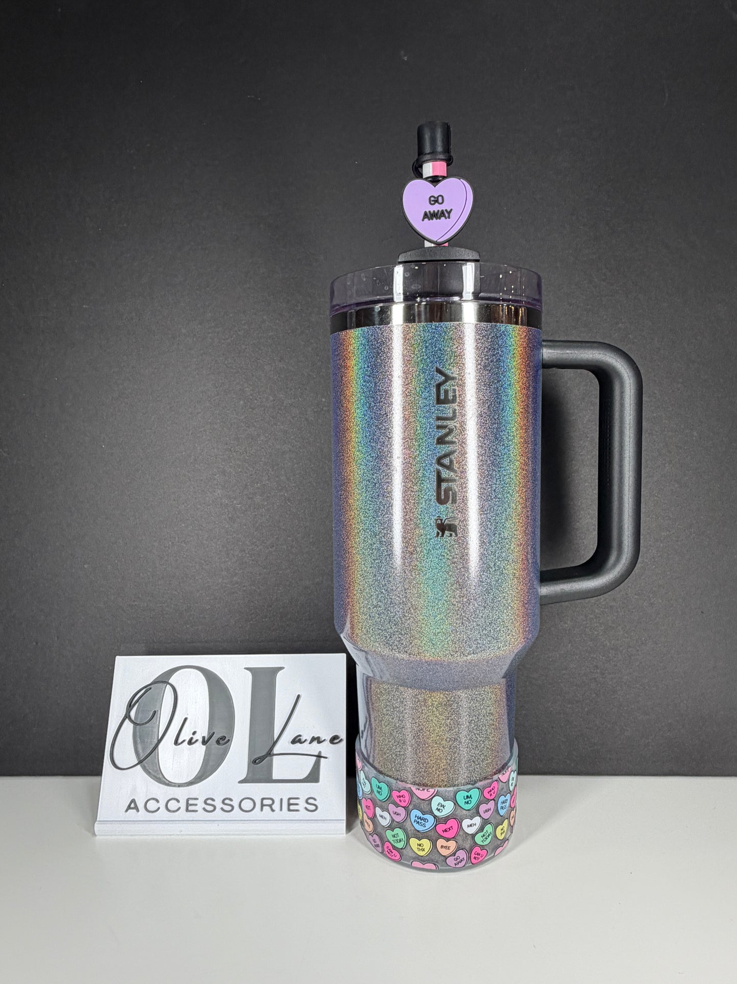 Anti-Valentine Clear - 3D Silicone Tumbler Boot