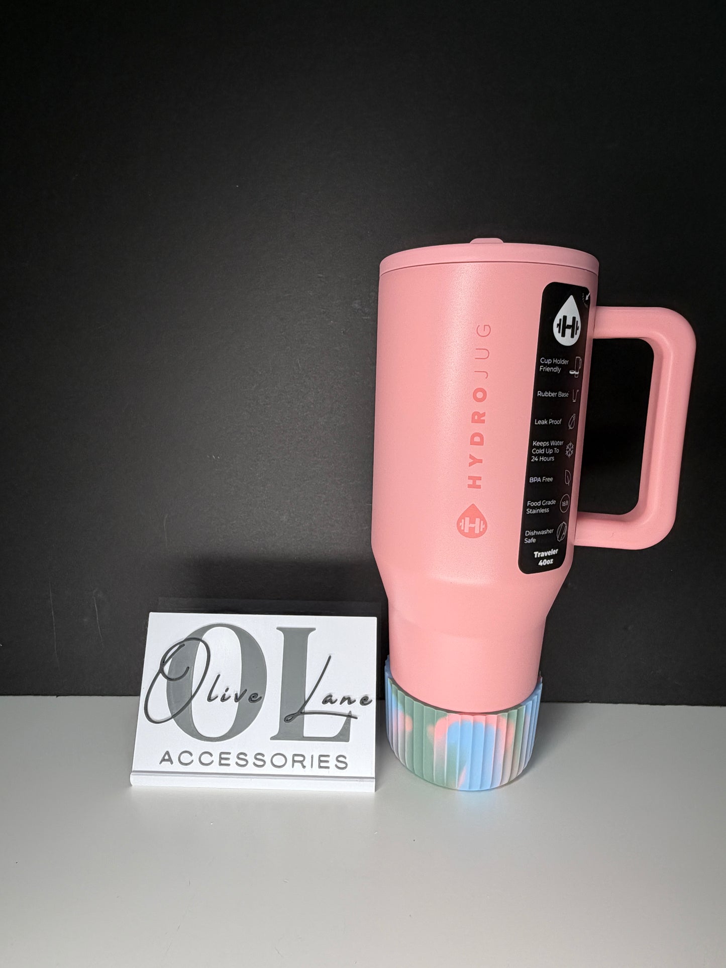 Antonela Swirl FLUTED - Silicone Tumbler Boot