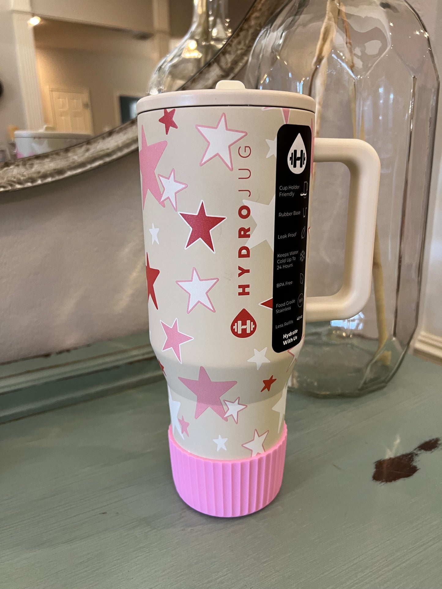 Bubblegum FLUTED Silicone Tumbler Boot