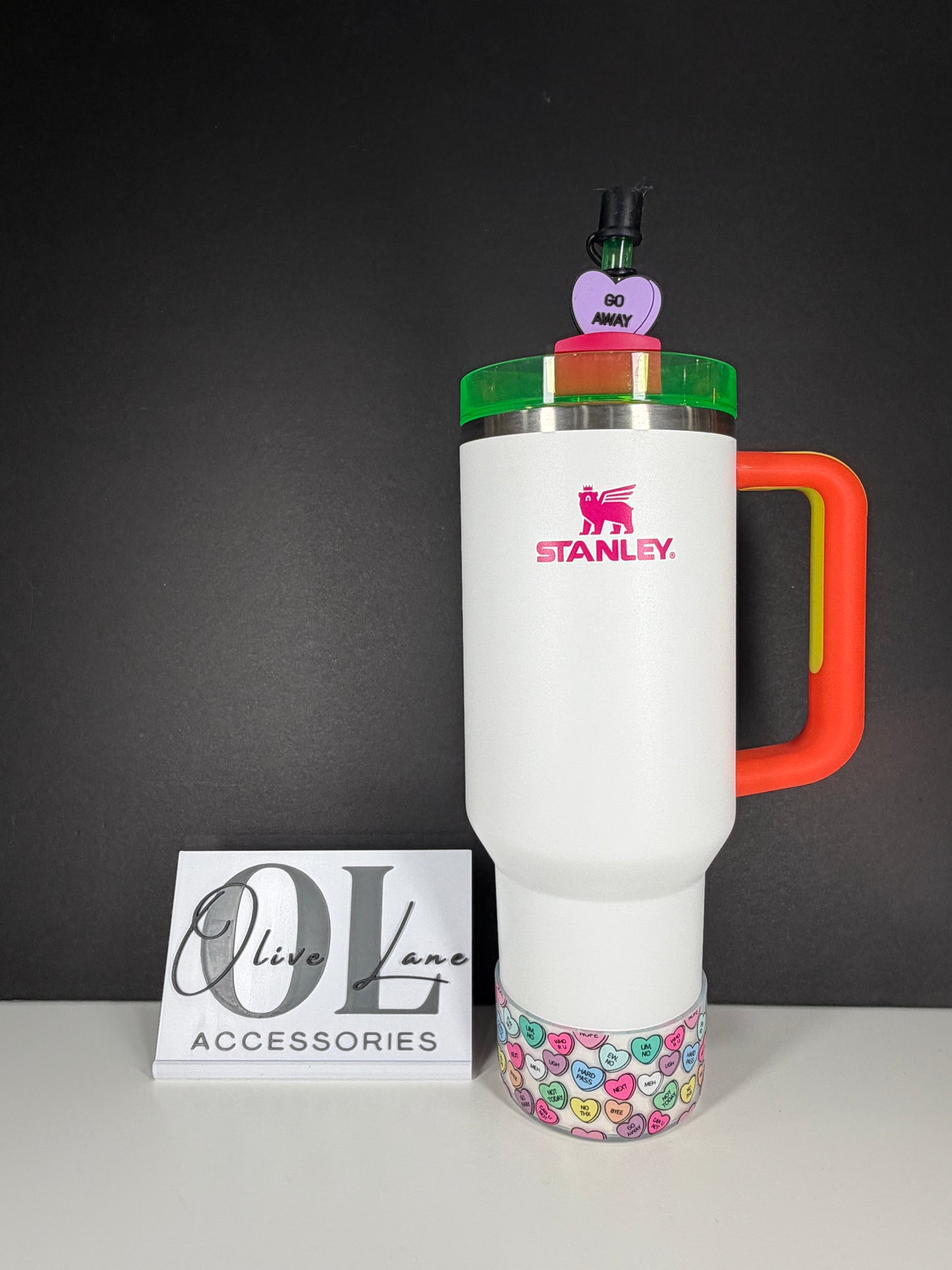 Anti-Valentine Clear - 3D Silicone Tumbler Boot