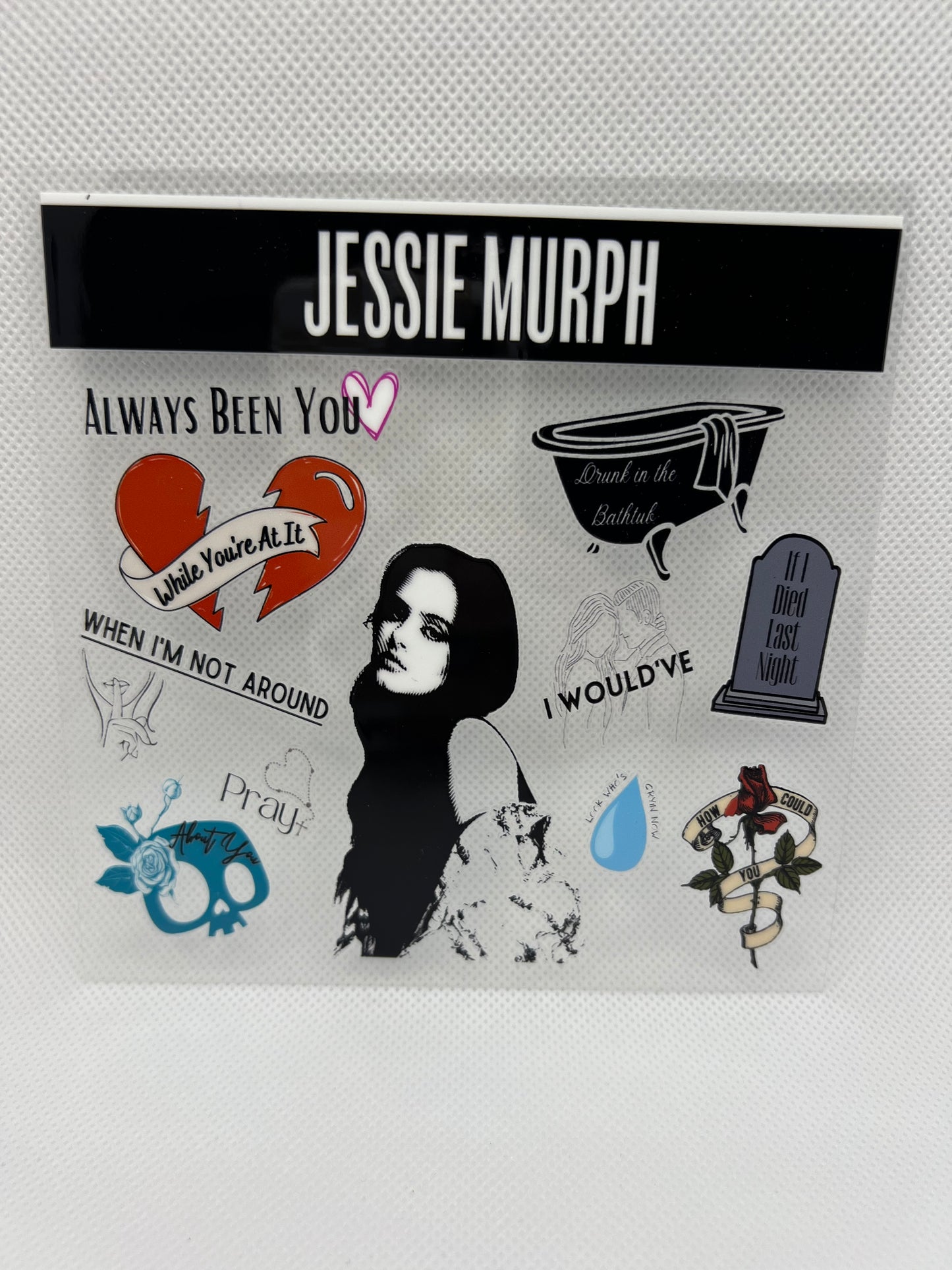 Jessie Murph UV DTF Decal