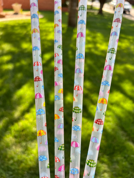 Clear Umbrella Straw (40oz Tumbler)