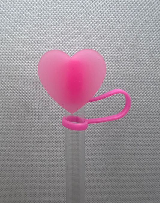 Heart Straw Toppers 