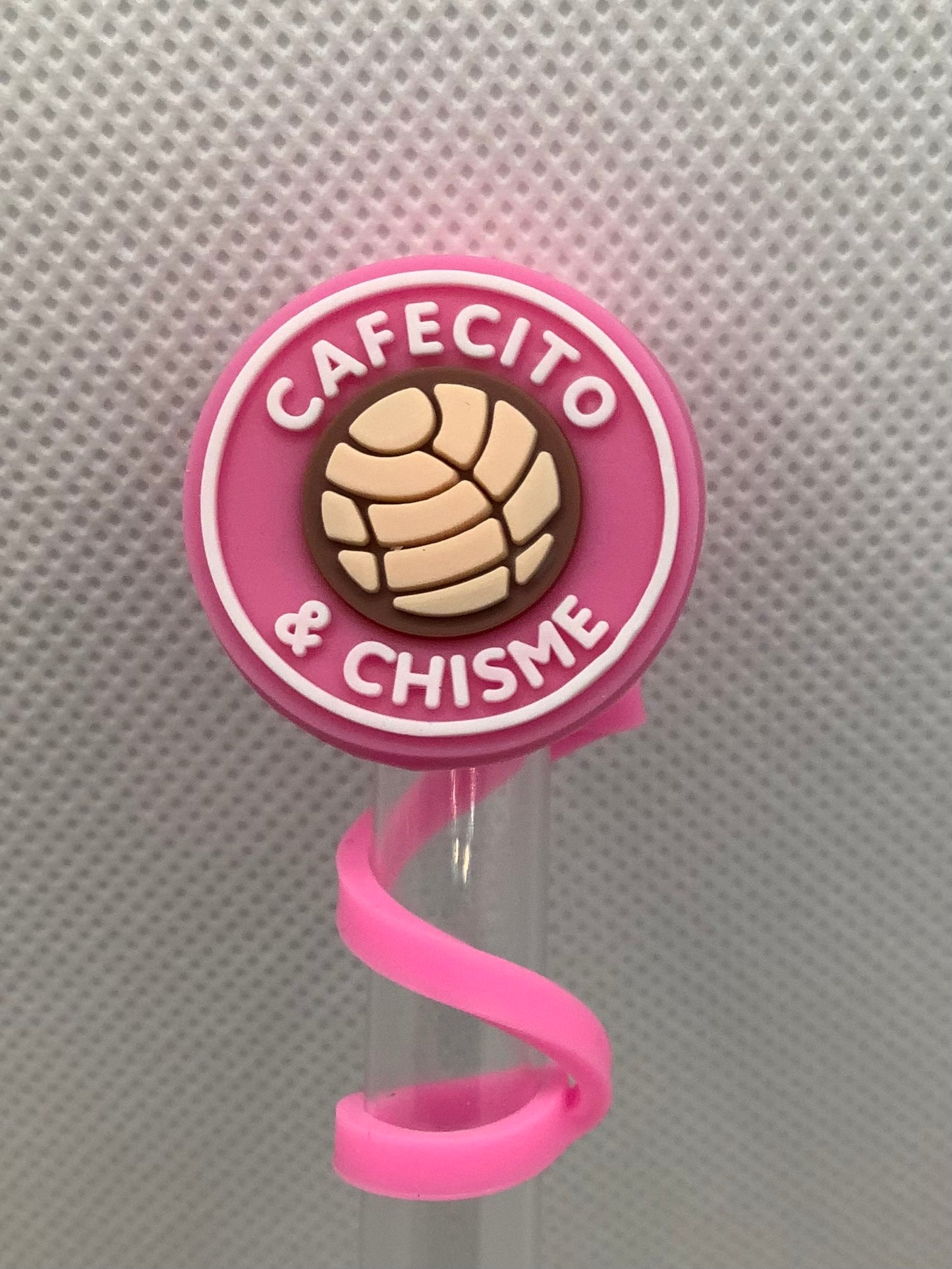 Cafecito & Chisme Silicone Straw Topper 10mm