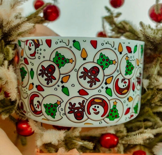 Christmas Cookies Silicone Tumbler Boot