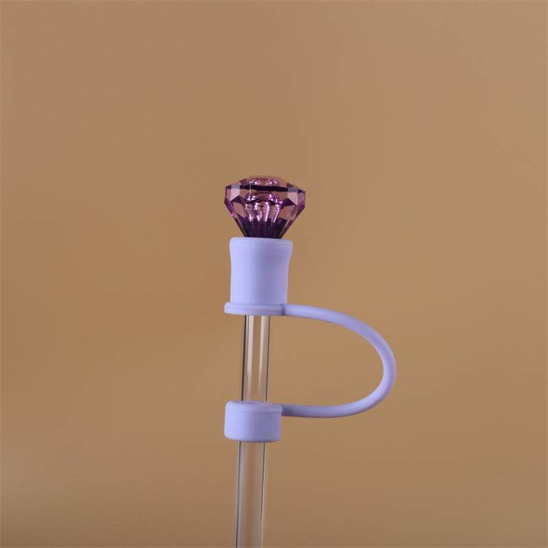 Lavender Diamond LAVENDER BASE Straw Topper 10mm