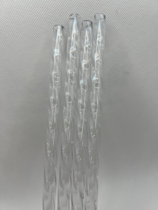 Clear Crystal Swirly Straw (40oz Tumbler)