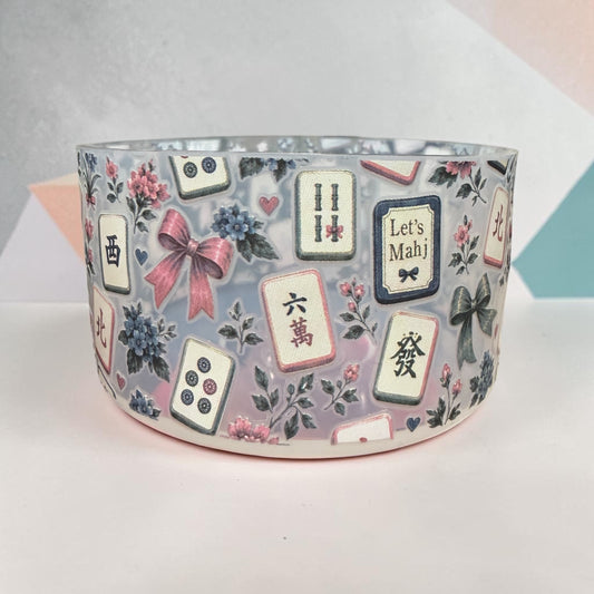Mahjongg CLEAR - 3D Silicone Tumbler Boot