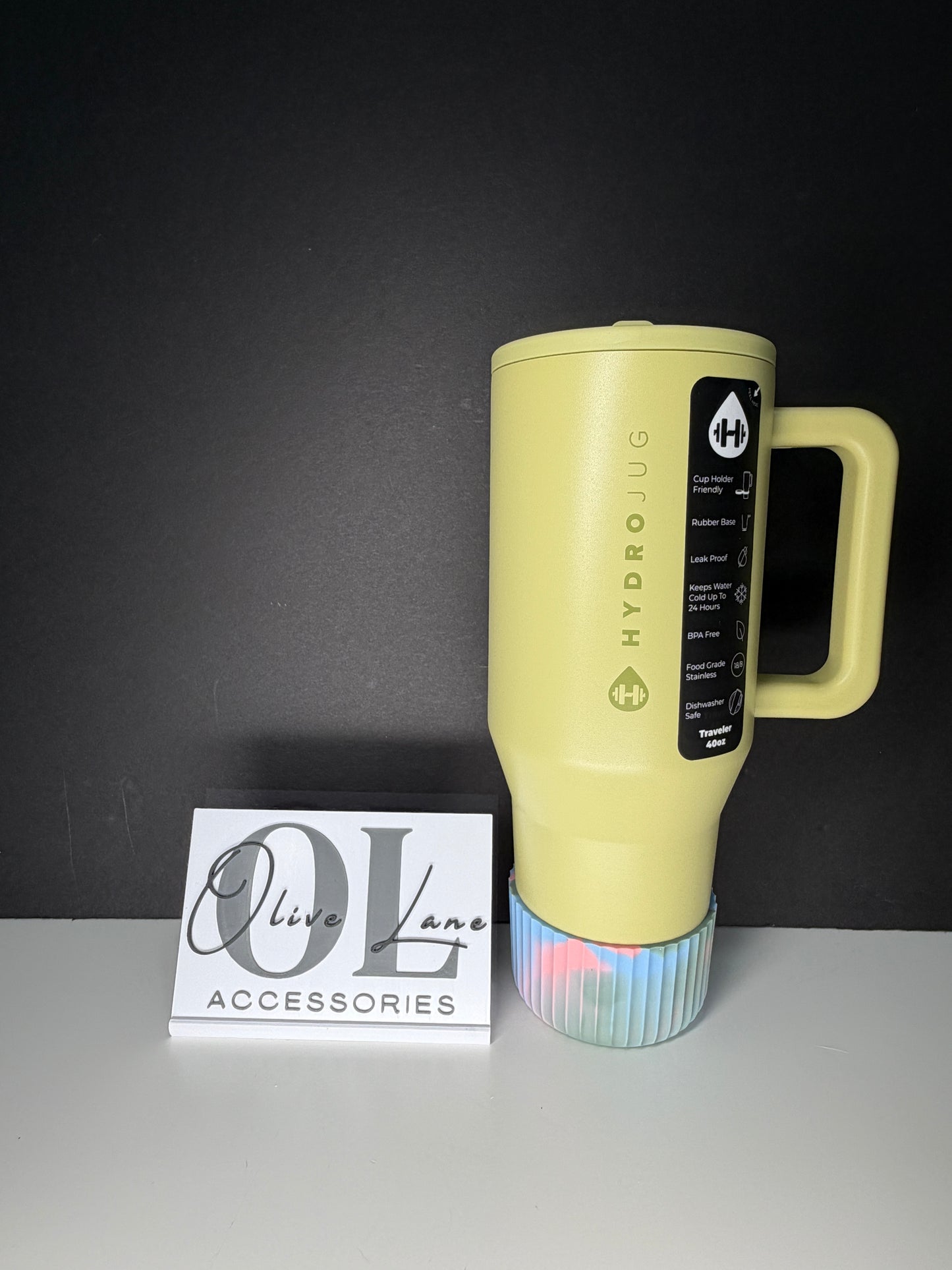 Antonela Swirl FLUTED - Silicone Tumbler Boot