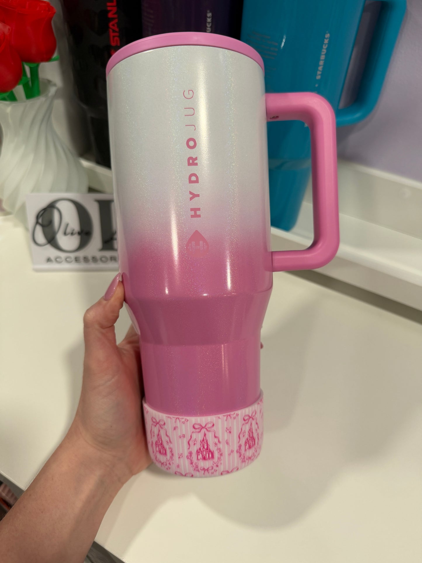 Magical Castle White - Silicone Tumbler Boot