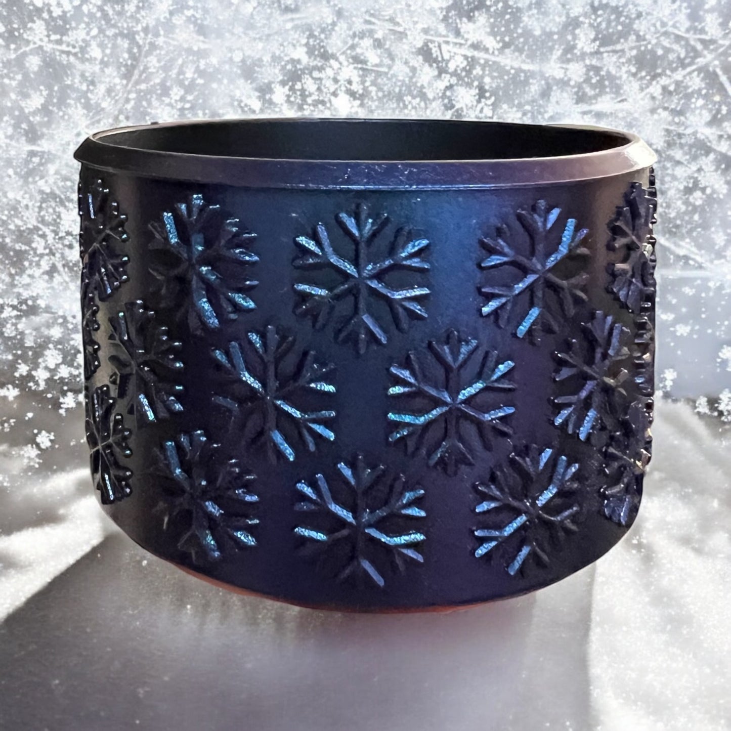 Prism Metallic SNOWFLAKE Silicone Tumbler Boot