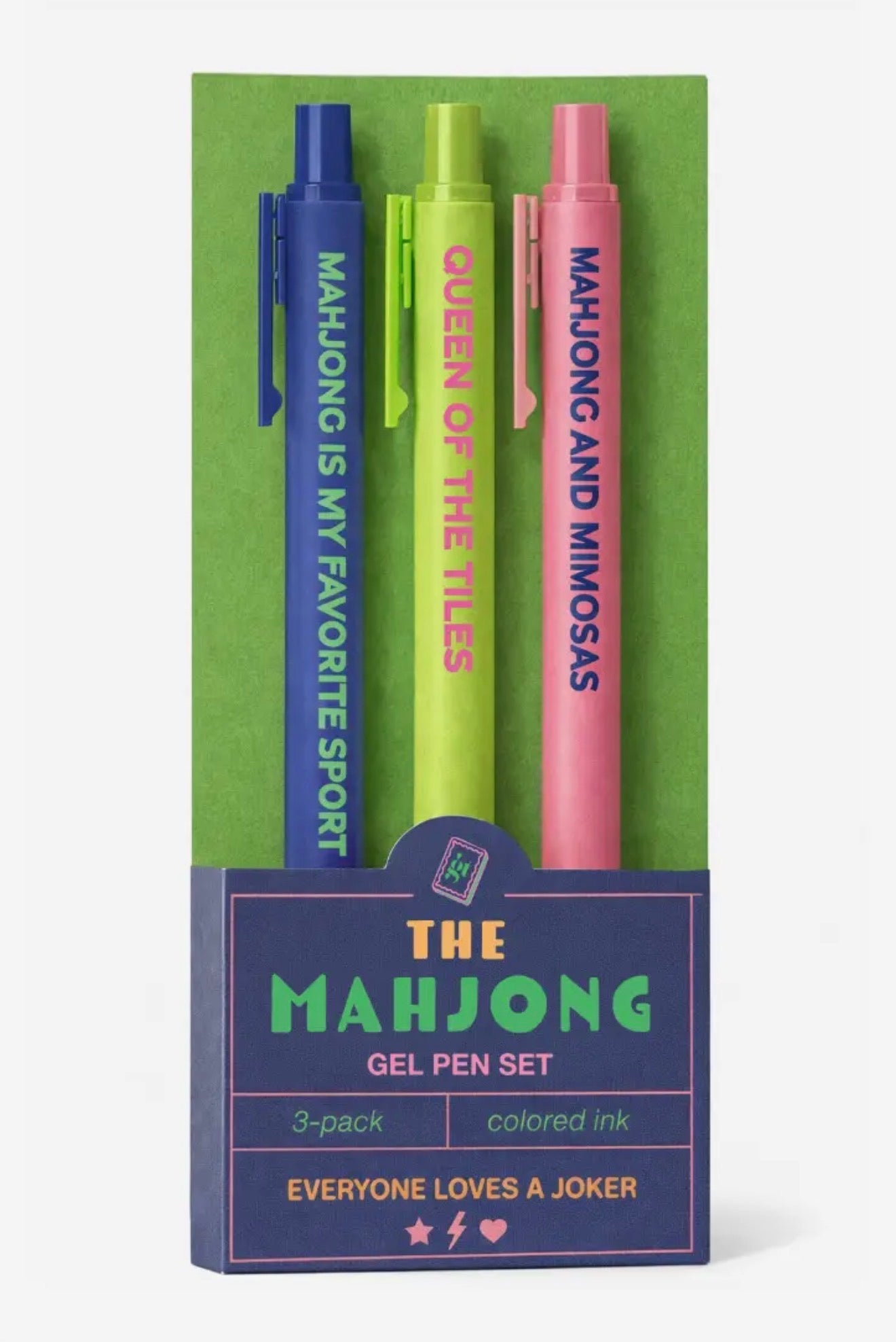 Mahjong  - Gel Pen 4 Pack