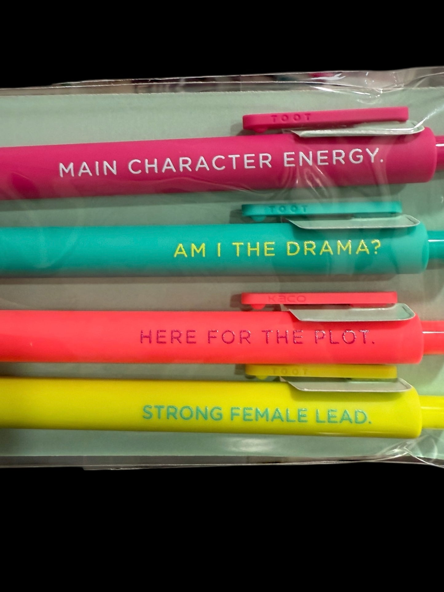 Here for the Plot - Gel Pen 4 Pack