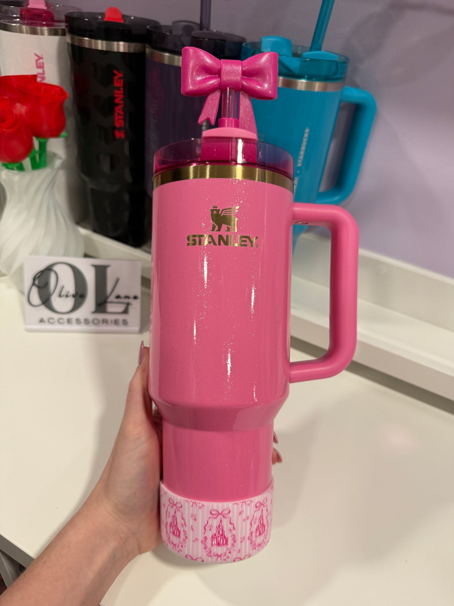 Magical Castle White - Silicone Tumbler Boot