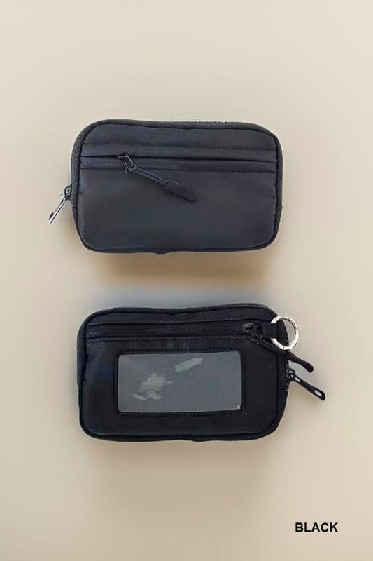 On The Go Keychain Card Wallet