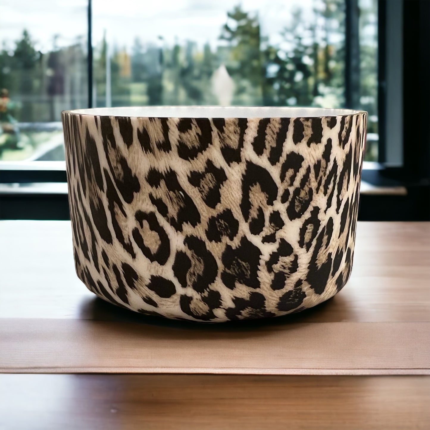 Leopard Silicone Tumbler Boot