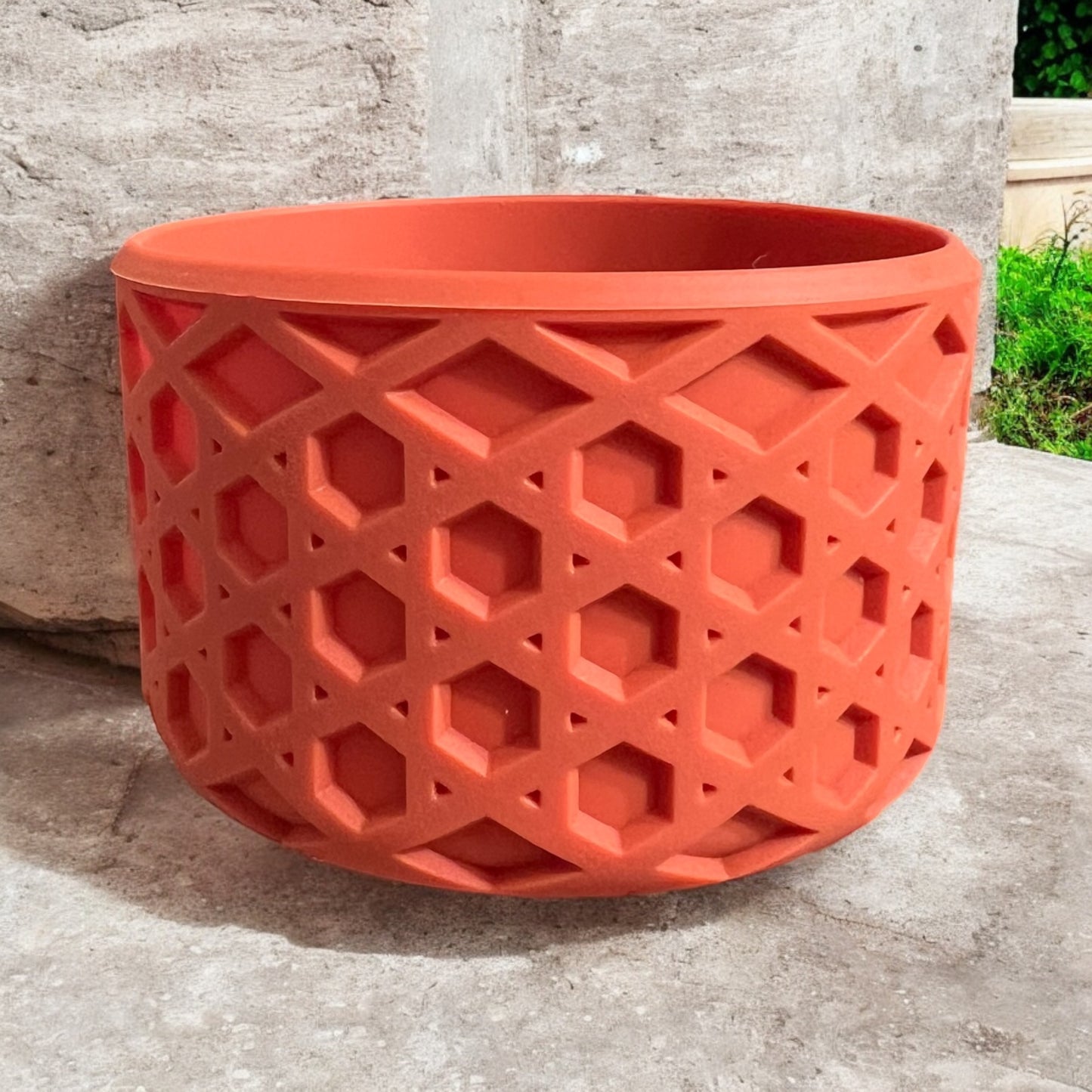 Pumpkin Spice WAFFLE Silicone Tumbler Boot