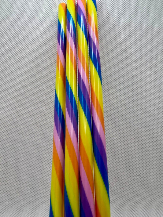 Pastel Rainbow Straw (40oz Tumbler)