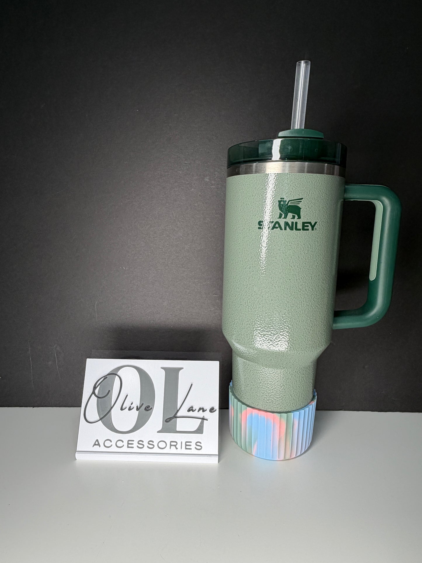 Antonela Swirl FLUTED - Silicone Tumbler Boot