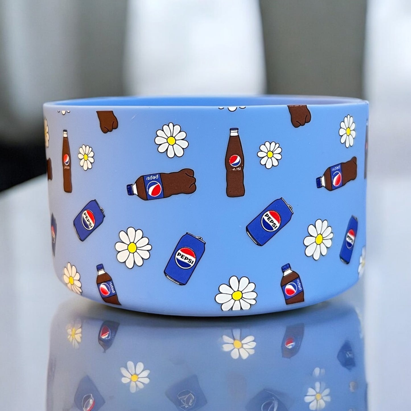 Daisies & Cola Silicone Tumbler Boot