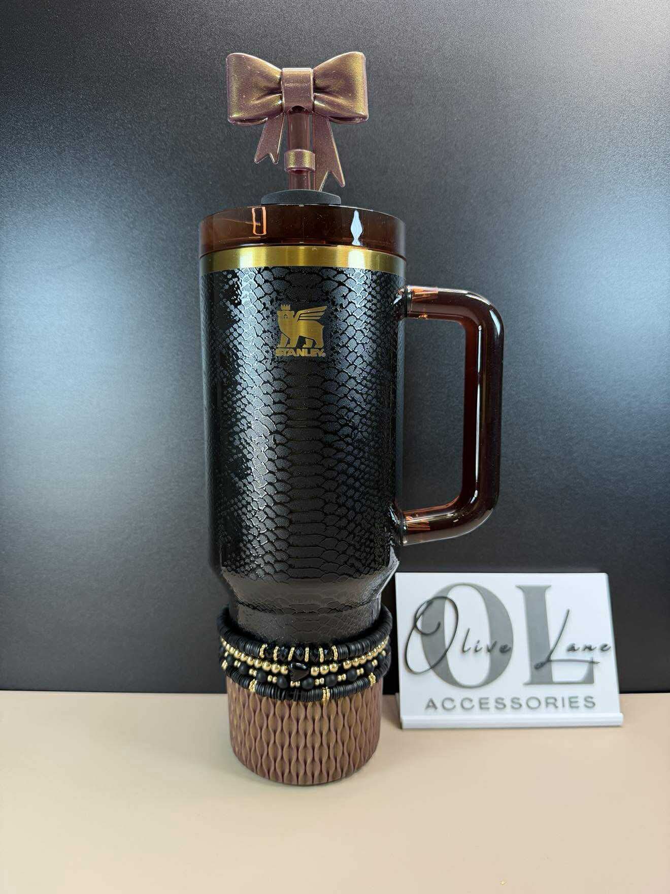 Wine Metallic - WAVES Silicone Tumbler Boot