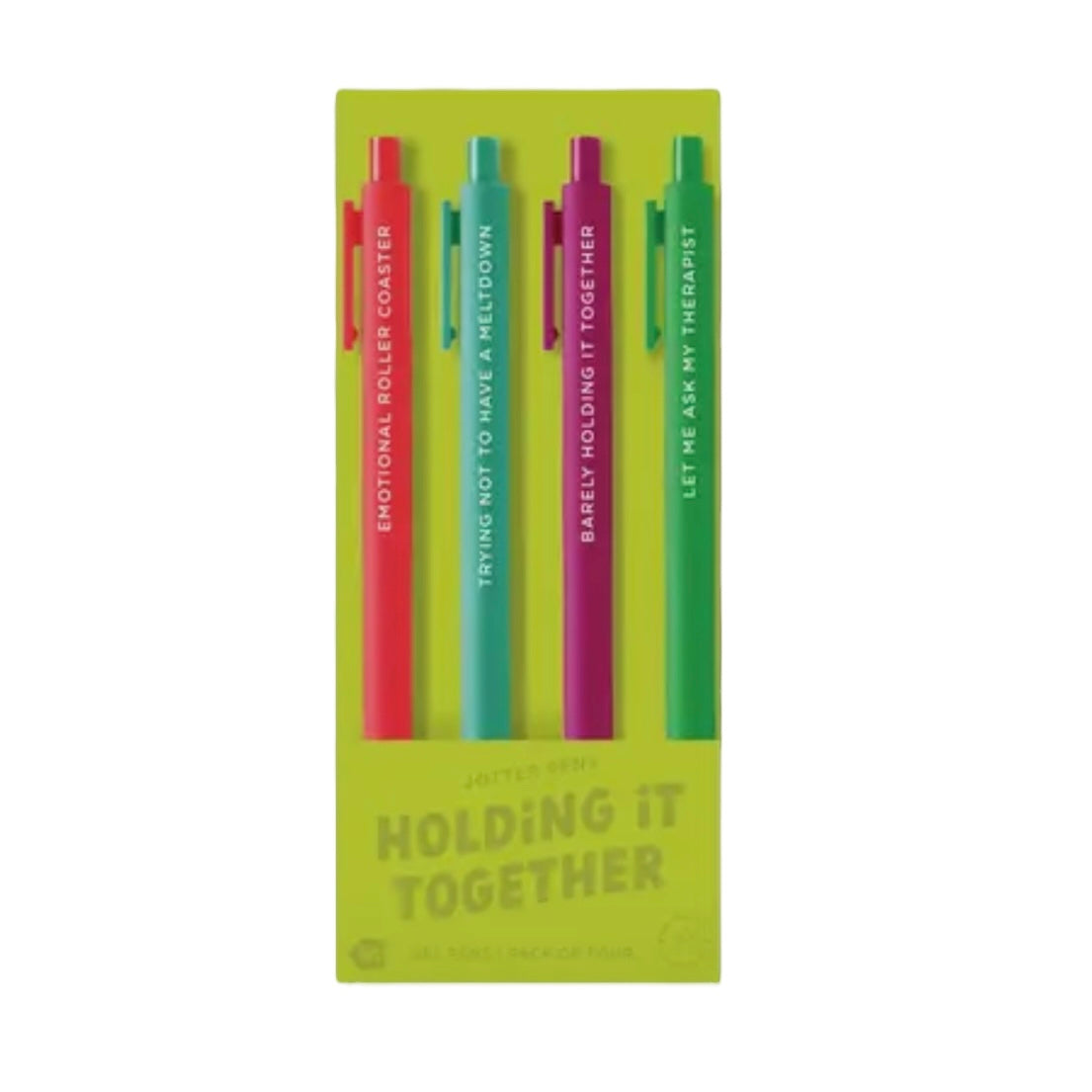 Holding It Together  - Gel Pen 4 Pack