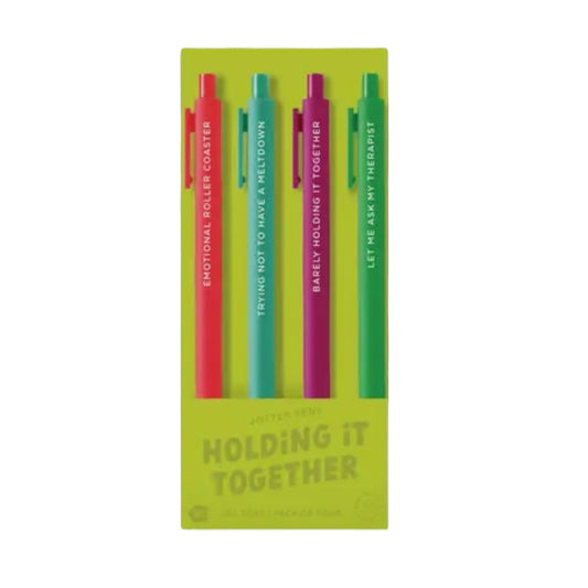 Holding It Together  - Gel Pen 4 Pack