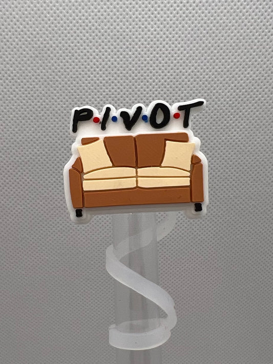 Pivot Couch Silicone Straw Topper 10mm