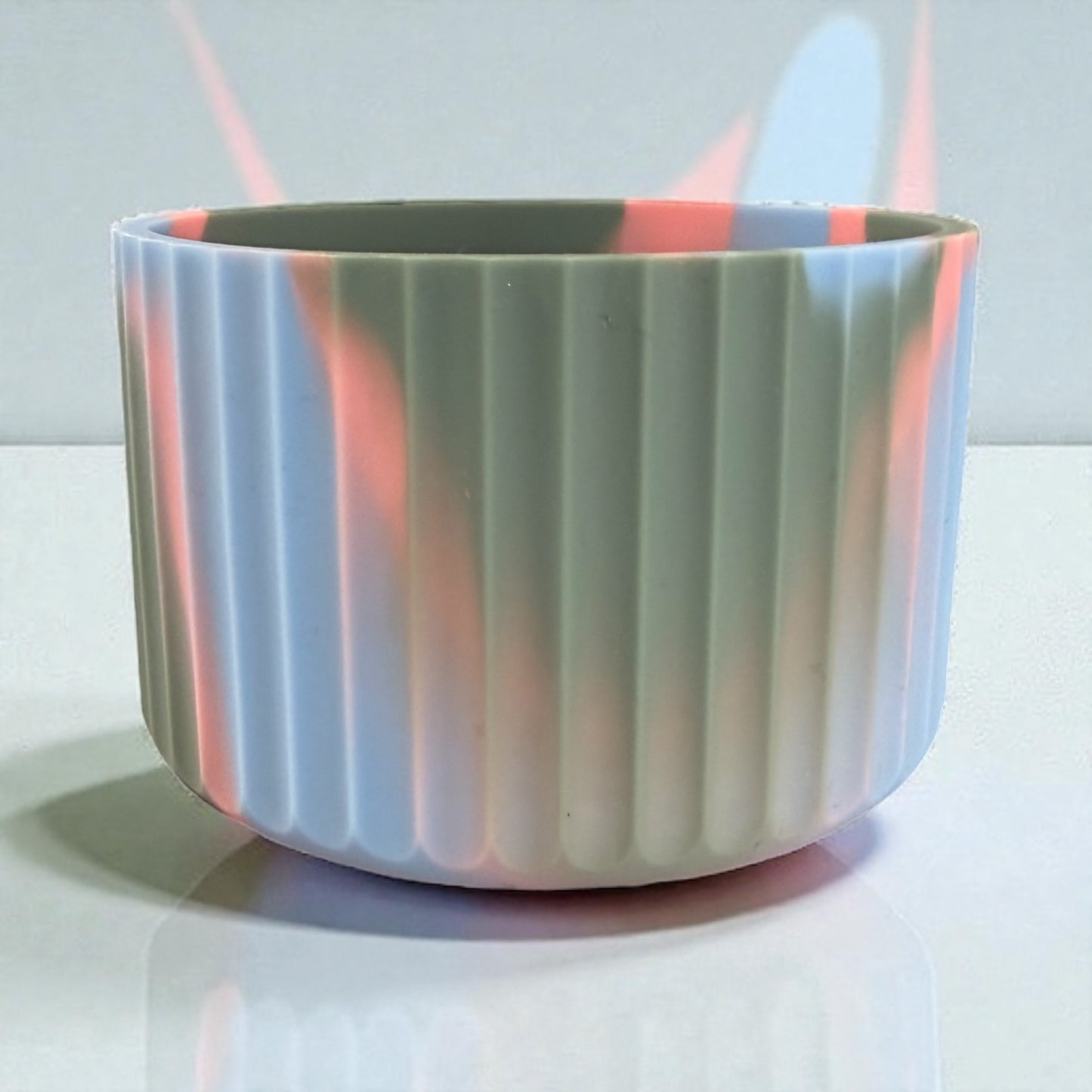 Antonela Swirl FLUTED - Silicone Tumbler Boot