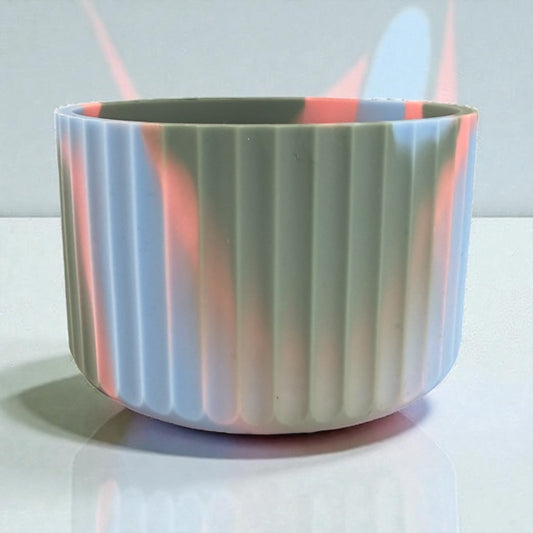 Antonela Swirl FLUTED - Silicone Tumbler Boot