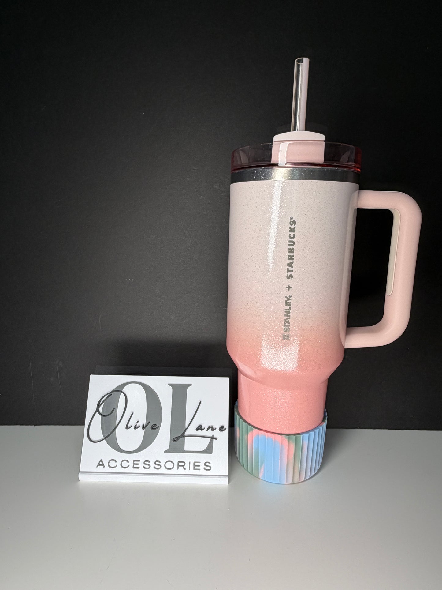 Antonela Swirl FLUTED - Silicone Tumbler Boot