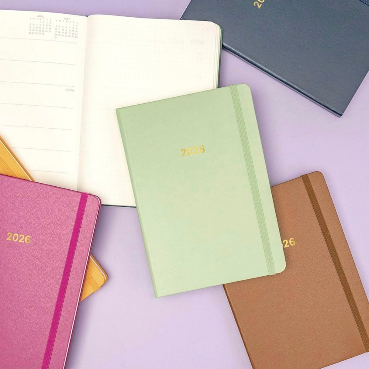 2026 Paperage Dated Planner- Monthly & Weekly Views