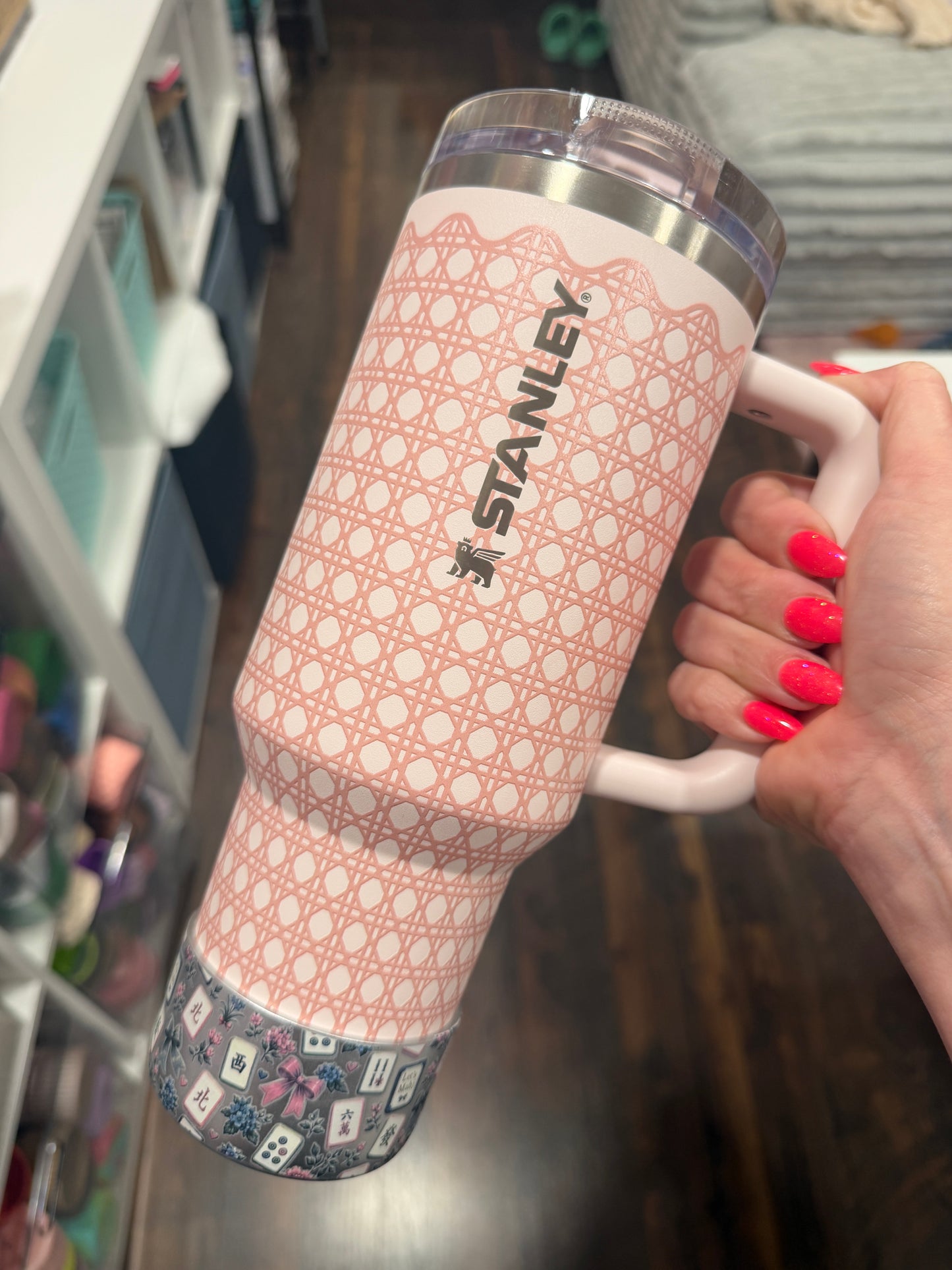 Mahjong Silver - 3D Silicone Tumbler Boot