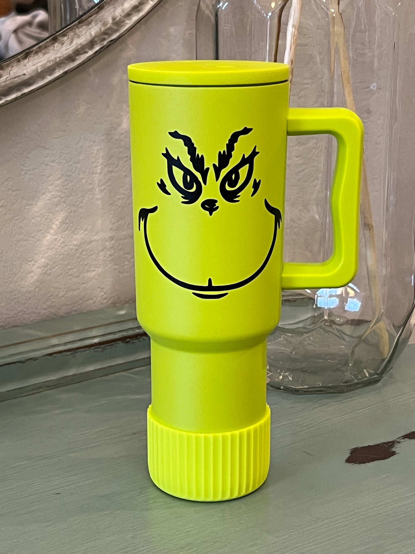 Chartreuse FLUTED Silicone Tumbler Boot