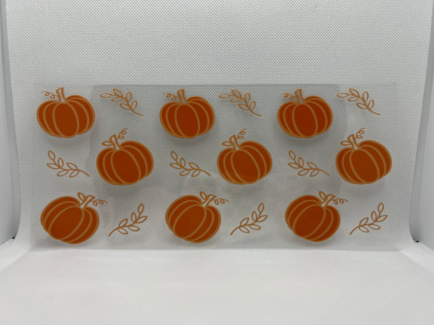 Fall Pumpkins UV DTF Wrap Decal