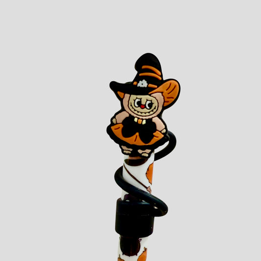 Witchy Monster - Silicone Straw Topper 10mm