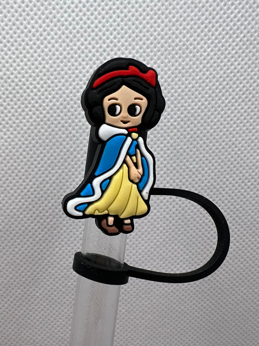 Princess Snow White Straw Topper 10mm