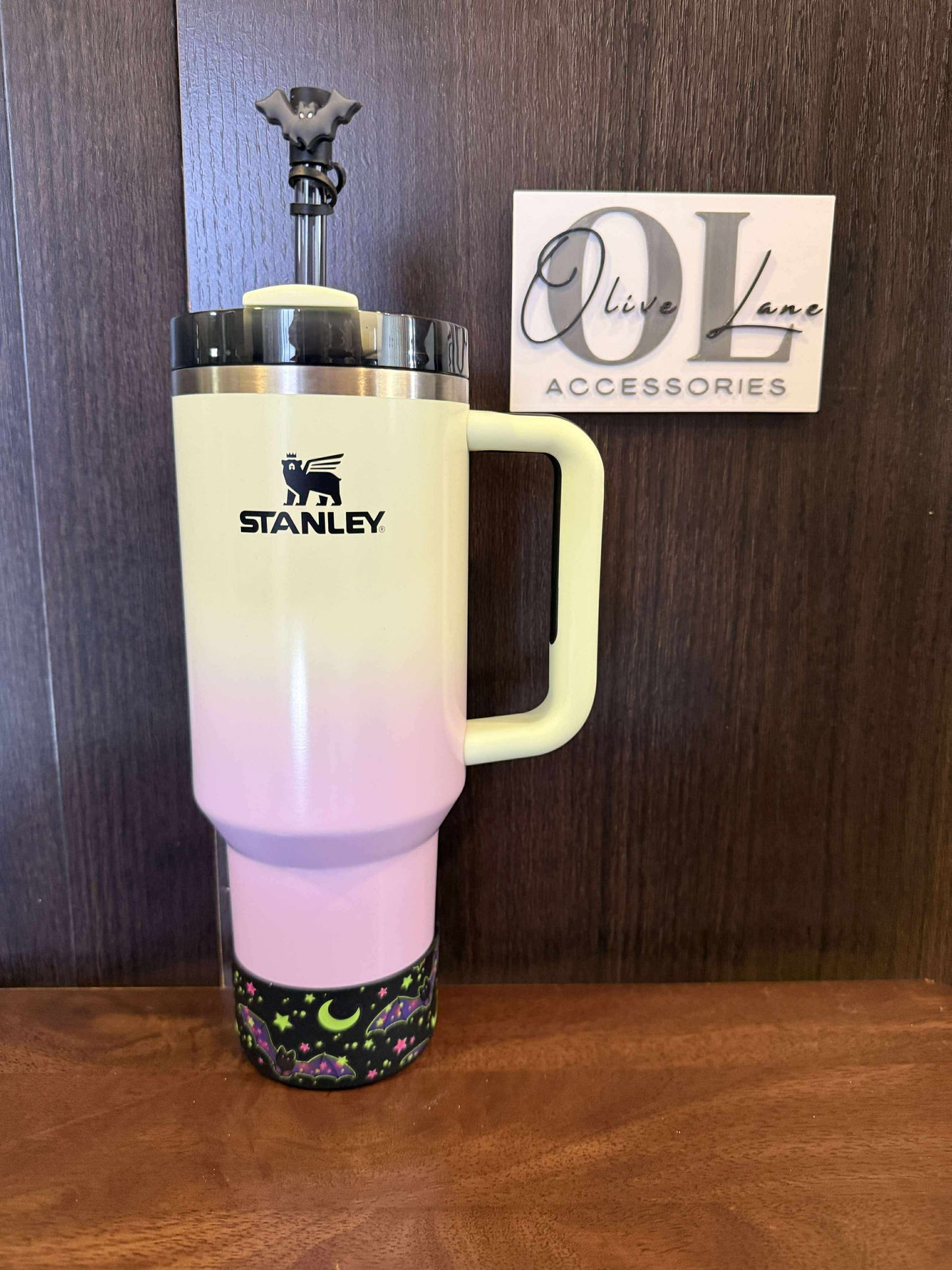 Glowing Bats Silicone Tumbler Boot