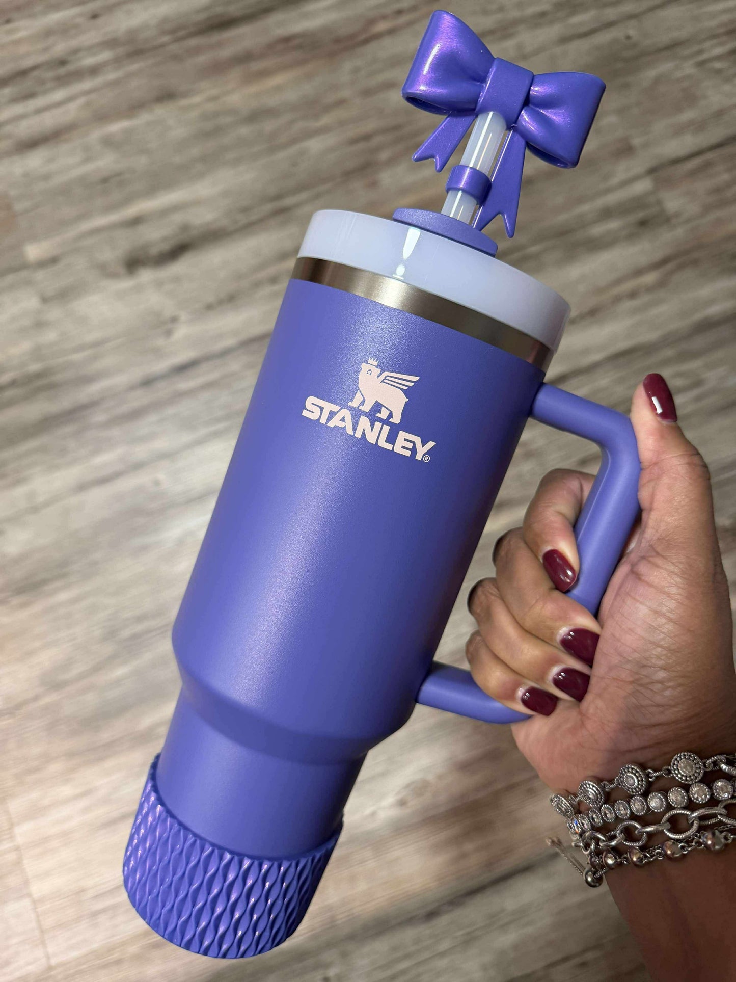 Purple Metallic - WAVES Silicone Tumbler Boot
