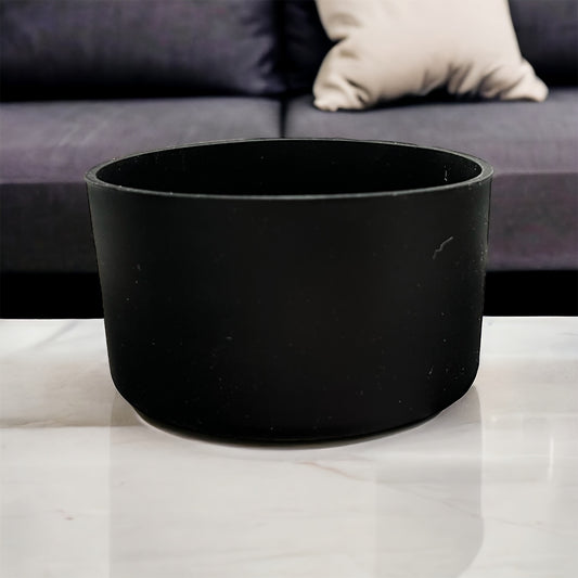 Midnight Black Silicone Tumbler Boot